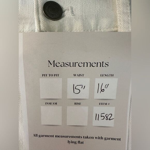 Vineyard Vines White Denim Skirt Size 4 - Picture 11 of 11